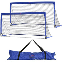 
              HOMCOM Football Goal Folding Outdoor with All Weather Net 6'x3'
            