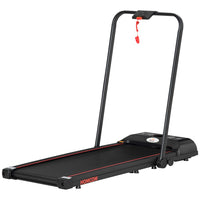 HOMCOM Foldable Walking Treadmill Aerobic Exercise Machine with LED Display