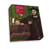 Jean de Dinteville and Georges de Selve ('The Ambassadors') - National Gallery 1000 Piece Jigsaw Puzzle
