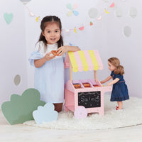 Olivia's Little World Baby Doll Wooden Pastry Cart Dolls Accessories TD-12879A