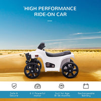 
              HOMCOM 6 V Kids Ride on Cars Electric ATV for 18-36 months Toddlers WHITE
            