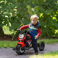AIYAPLAY 3 in 1 Baby Trike Ride On with Headlights Music Horn RED