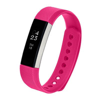 Adjustable Replacement Soft Classic Straps for Fitbit Alta HR Tracker, Hot Pink