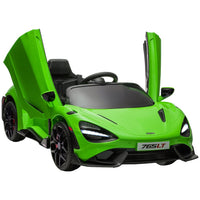 
              AIYAPLAY McLaren 765LT Licensed 12V Kids Ride on Car w/ MP3 Music
            