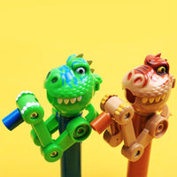 
              1/2/4 PCS Creative Lollipop Robot Holder Dinosaur Eat Lollipop Pop Ups Case Candy Storage Cool Decompression Toy Gifts for Kids
            