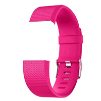 Fitbit Charge2 Classic Replacement Straps, Adjustable Straps Metal Clasp,HotPink