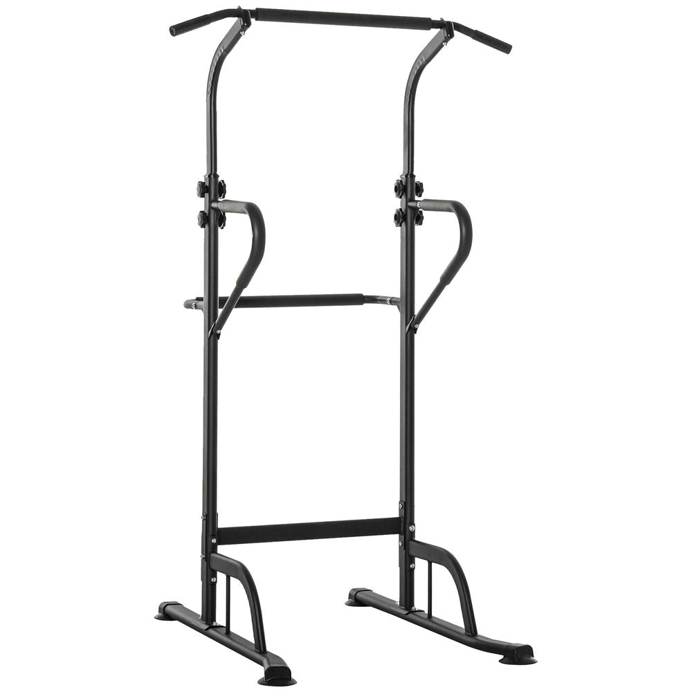 Power Tower Dip Station Pull Up Bar Multi-Function Push Up Equipment Home Gym