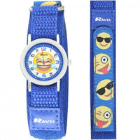 
              Ravel Children Velcro Nylon Watch Available Multiple Colour & Design R1507
            