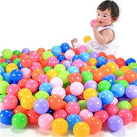 
              100 Pack Pit Balls Multi Coloured Soft Toddler Play Balls Play Activities BPA Free
            