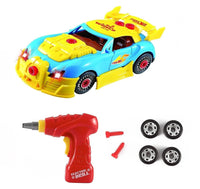 
              PACK OF 2 Build Your Own Toy Car with 30 Pieces & Electric Drill for 3+ Years
            