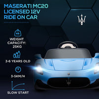 
              AIYAPLAY Maserati MC20 Licensed 12V Kids Ride on Car w/ Remote
            