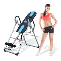 HOMCOM Foldable Therapy Gravity Inversion Table AB Exercise Bench Home Fitness
