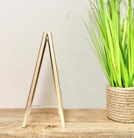 
              Free Standing Tabletop A Frame Easel Chalkboard 31cm
            