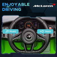 
              AIYAPLAY McLaren 765LT Licensed 12V Kids Ride on Car w/ MP3 Music
            