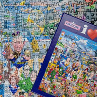 Mike Jupp I Love GB Too! 1000 Piece Jigsaw Puzzle