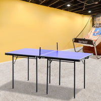 Table Tennis Mini Ping Pong Folding Portable Set Games Play Sport Net