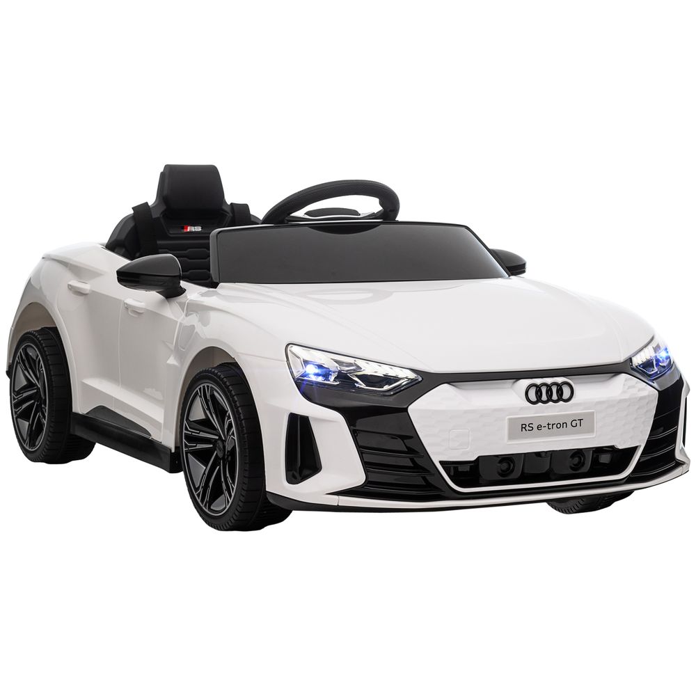 Audi RS e-tron GT Licensed 12V Kids Electric Ride on with Remote WHITE