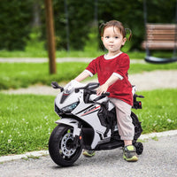 Honda CBR1000RR Licensed 6V Kids Electric Motorbike Ride On Car for 3-5 Years WHITE