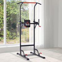 
              HOMCOM Power Tower Station Pull Up Bar for Home Gym Workout Equipment
            