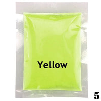 
              2X Colorful Fluorescent Super Luminous Particles Glow Pigment Bright Glow Sand Glow in the Dark Sand Kids DIY Toys
            