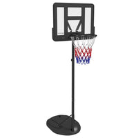 
              SPORTNOW 1.7-2.3m Basketball Hoop and Stand with Weighted Base Wheels Black
            