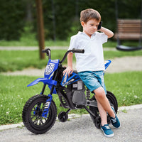 
              AIYAPLAY 12V Kids Electric Motorbike w/ Twist Grip Throttle, Music
            