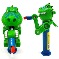 
              1/2/4 PCS Creative Lollipop Robot Holder Dinosaur Eat Lollipop Pop Ups Case Candy Storage Cool Decompression Toy Gifts for Kids
            