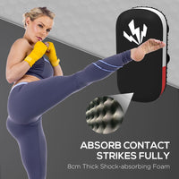 SPORTNOW Kick Boxing Pad Strike Shield Arm Pad for Boxing Training