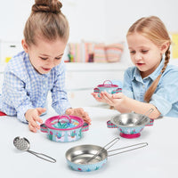
              SOKA Kitchenware Set Metal Kids 10 PCS Kitchen Set with Carry Case LLAMA
            