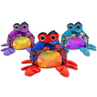 Doodle 7 inch Glitzies Crab Magic Sequin Plush Assorted Colours