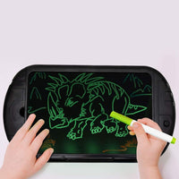 
              Doodle Kids 15.4 Inch Magic LED Light Dinosaur Pictures Magic Drawing Board
            