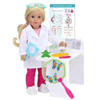 
              Sophia's 18 inch Baby Doll Biologist Outfit and Science Lab Playset Toy
            
