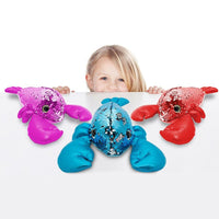Doodle 11 inch Glitzies Lobster Magic Sequin Plush Assorted Colours