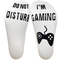 
              Video Game Warning Socks by Visani - Do Not Disturb, Im Gaming
            