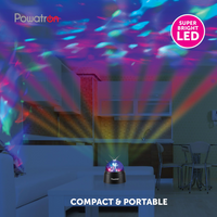 Powertron Starball Disco Light | Compact and portable, Multi-coloured light