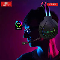 Earldom Wired Gaming Headset Black 3.5mm Headphones for PC Xbox One PS5 PS4 Switch