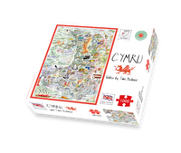 
              Tim Bulmer 1000 Piece Map of Wales Jigsaw Puzzle
            