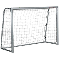 SPORTNOW 6ft x 2ft Football Soccer Goal Simple Set Up Football Training Net