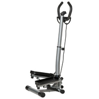 
              HOMCOM Adjustable Twist Stepper Step Machine For Home Gym Aerobic Workout
            