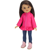 
              Sophia's 3 Piece Baby Dolls Clothes Set 15inch Doll Pink Jacket & Jeggings Outfit & Boots
            
