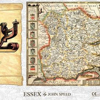 Essex Historical Map 1000 Piece Jigsaw Puzzle (1610)