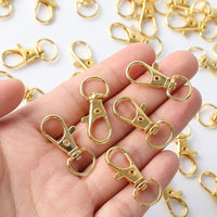 
              100pcs Gold Silver Keyring DIY Keychain Split Rings Keyfob Key Rings Key Chain Key Pendant Ring Stainless Steel Ring
            