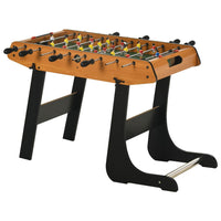 
              Folding Football Gaming Table Mini Foosball Soccer Table, Family Kids HOMCOM
            