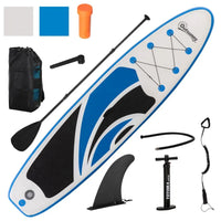 
              Outsunny 10ft Inflatable Paddle Stand Up Board, Adjustable Paddle Non-Slip Deck Board
            