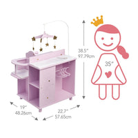 Olivia's Little World Baby Doll Changing Table Station Doll Furniture TD-0203AP
