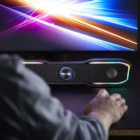 
              AKAI Bluetooth Gaming LED Soundbar, Colourful LED Light Effects, Bluetooth Connectivity For All Media Players- Games Consoles/Smart TVs, Black
            