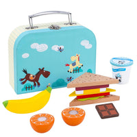 
              SOKA Wooden Lunchbox Sandwich Set Pretend Play Traditional Lunch Box for Kids 3+ Years
            