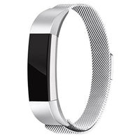 Aquarius Milanese Replacement Strap Band Compatible With Fitbit Alta, Silver