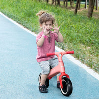 
              AIYAPLAY Baby Balance Bike Children Bike Adjustable Seat Wide Wheels Pink
            