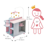 
              Olivia's Little World Baby Doll Changing Table Station Doll Furniture TD-0203AG
            